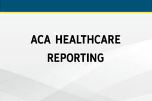 ACA Healthcare Reporting