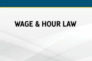 Wage & Hour Master Class
