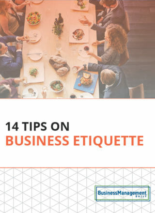 13 Tips on Business Etiquette