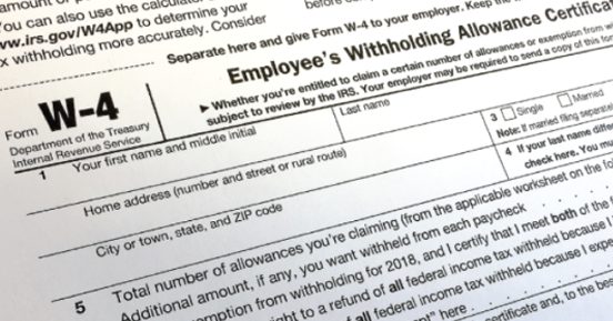 How to comply with the 2020 W-4 and withholding changes