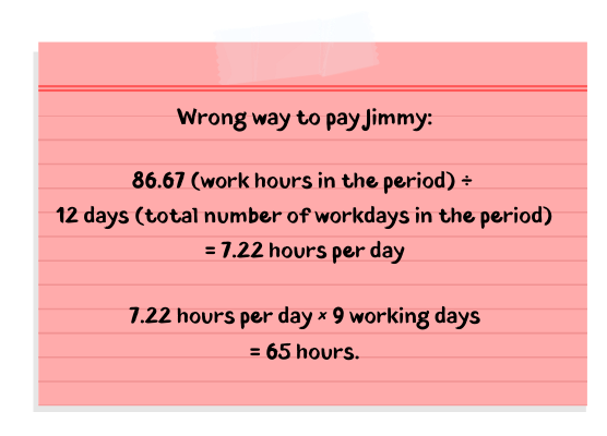 jimmy paycheck biweekly problem