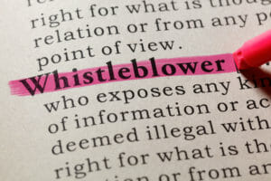 Beware retaliation against whistleblowers
