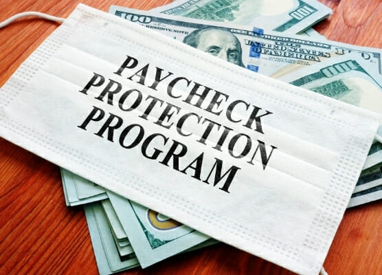PPP loan, paycheck protection plan loan, PPP questionnaire, small business administration questionnaire 556x400