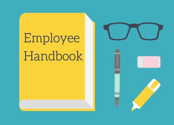 employee handbook sample language 556x400