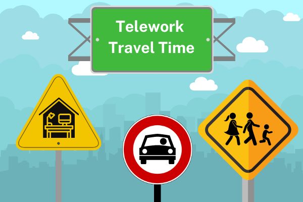 travel time telework 600x400